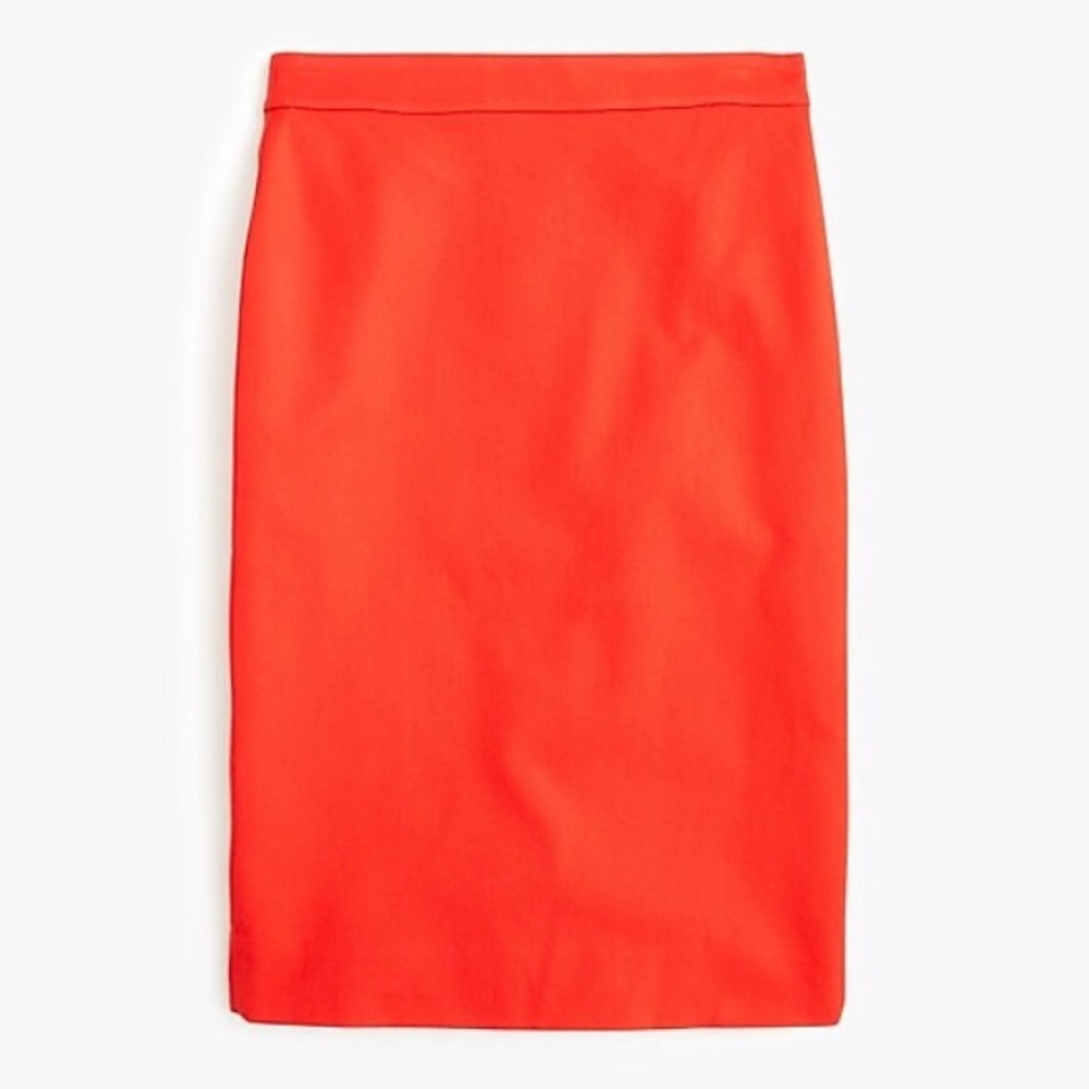 No 2 J.Crew Pencil Skirt in Bright Cerise 8T NWT